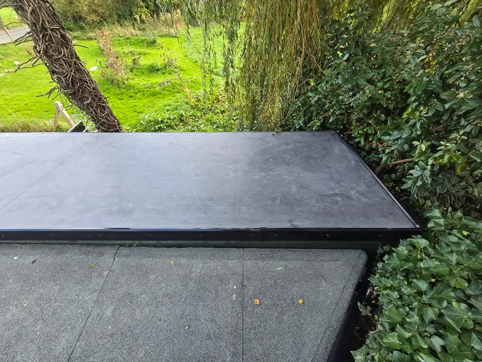 Finished — Trimmed, dressed and watertight for decades.